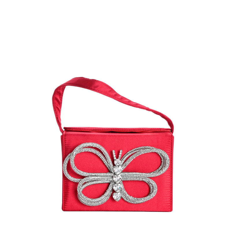 Pochette de senhora com borboleta