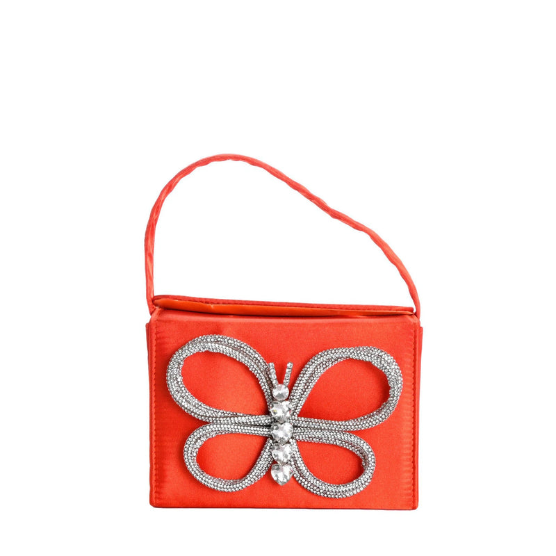 Pochette de senhora com borboleta