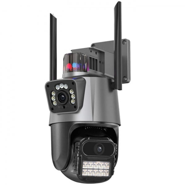 Câmara de Vigilância JORTAN JT-9687 com Alarme e Monitorização Wi-Fi