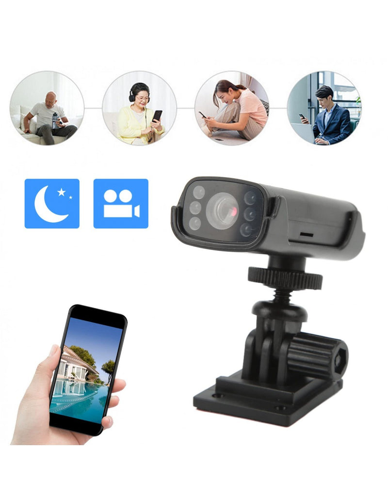 Câmara de Vigilância Wi-Fi com Visão Noturna