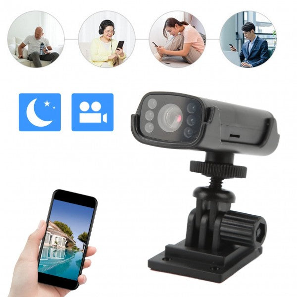 Câmara de Vigilância Wi-Fi com Visão Noturna