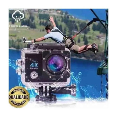 Câmara Desportiva Wifi 4K Ultra HD