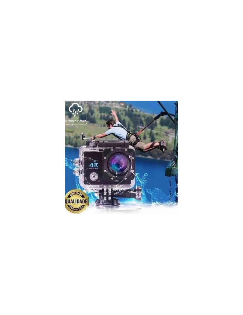 Câmara Desportiva Wifi 4K Ultra HD