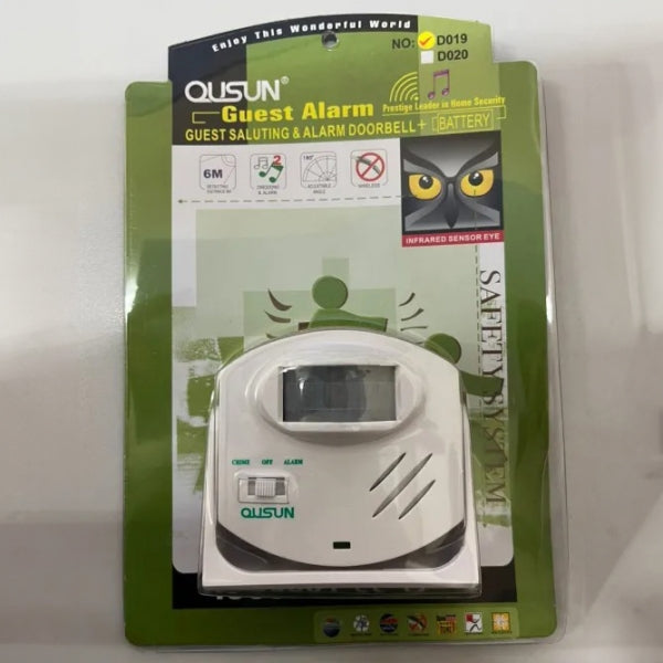 Campainha com Alarme e Sensor de Movimento QUSUN