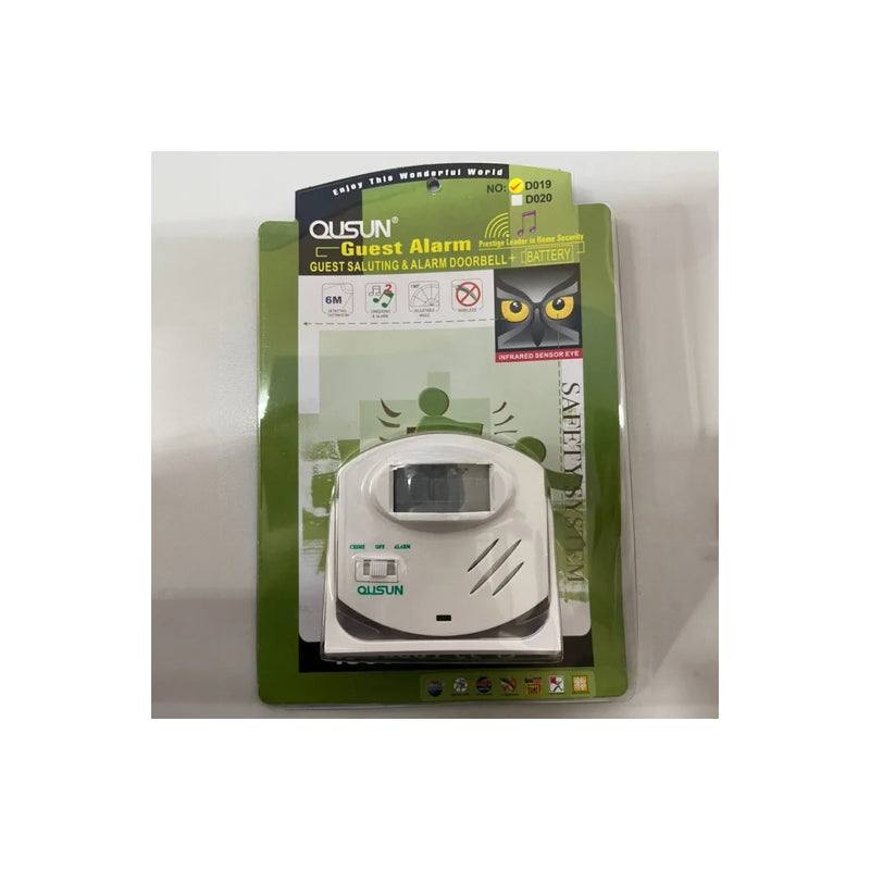 Campainha com Alarme e Sensor de Movimento QUSUN