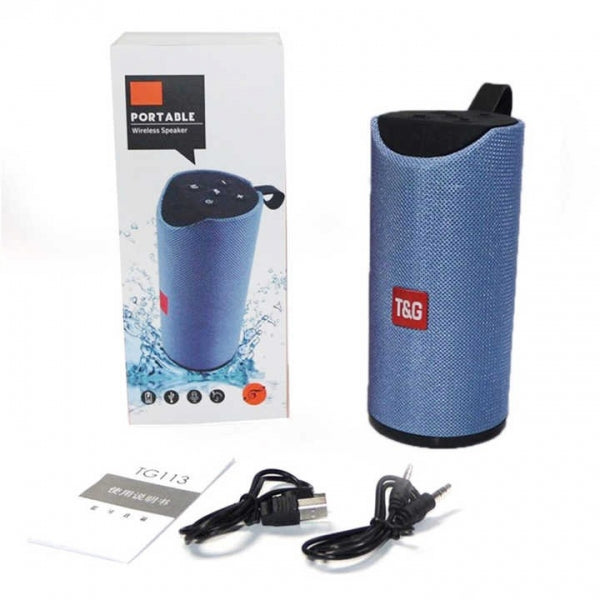 Coluna Bluetooth Portátil Resistente à Água - TG-113