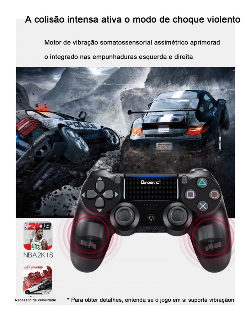 Comando Sem Fios PS4 QA-T603