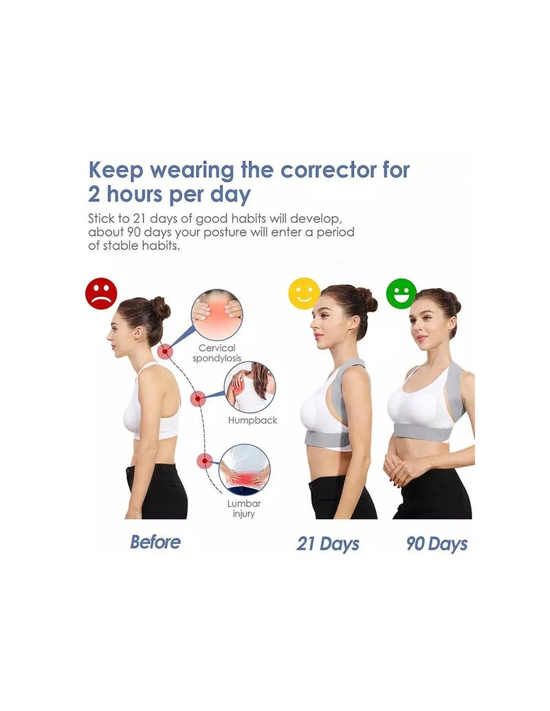 Corretor Postural para Costas e Ombros