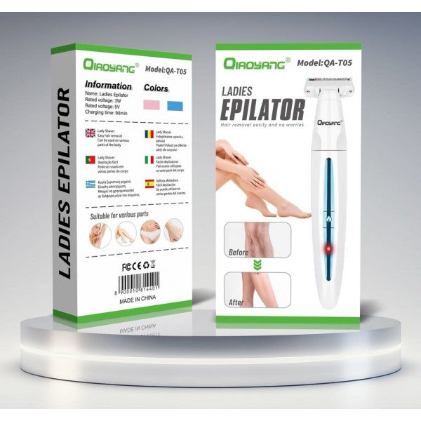 Depiladora Elétrica Feminina QA-T05