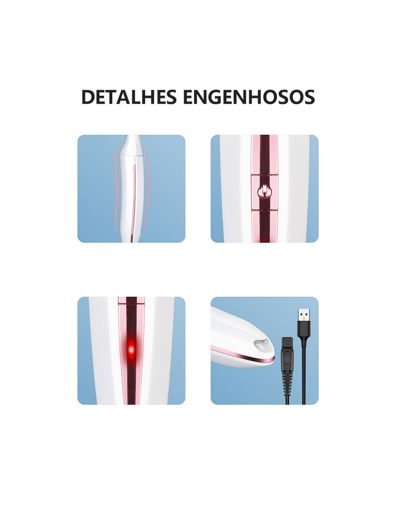 Depiladora Elétrica Feminina QA-T05