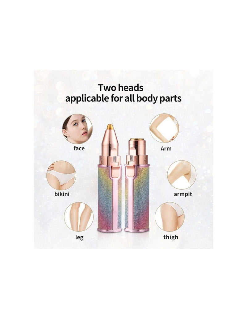 Depiladora Facial 2 em 1 Arco-íris