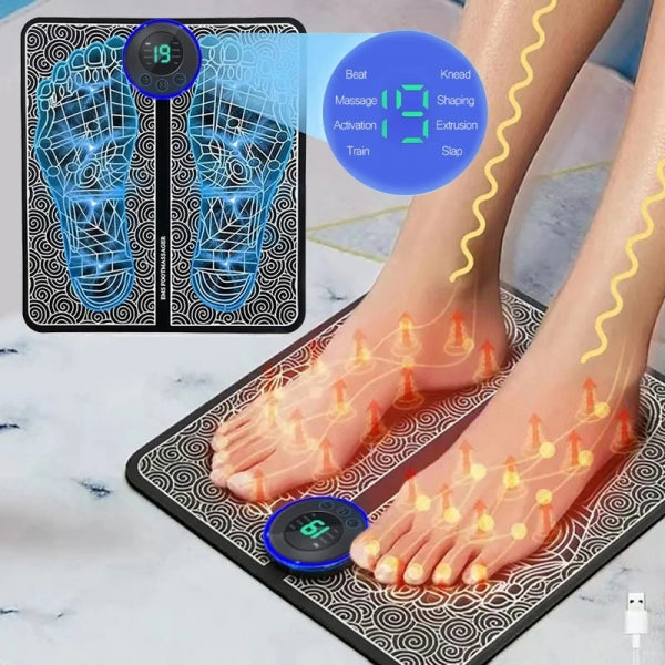 Tapete EMS de Massagem para Pés