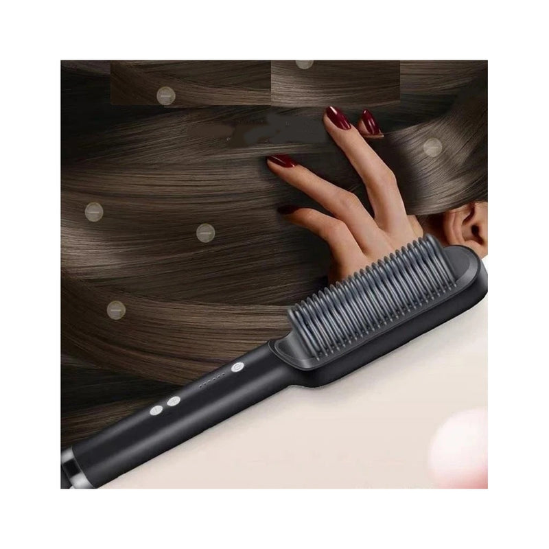 Escova Alisadora e Modeladora QA-T08