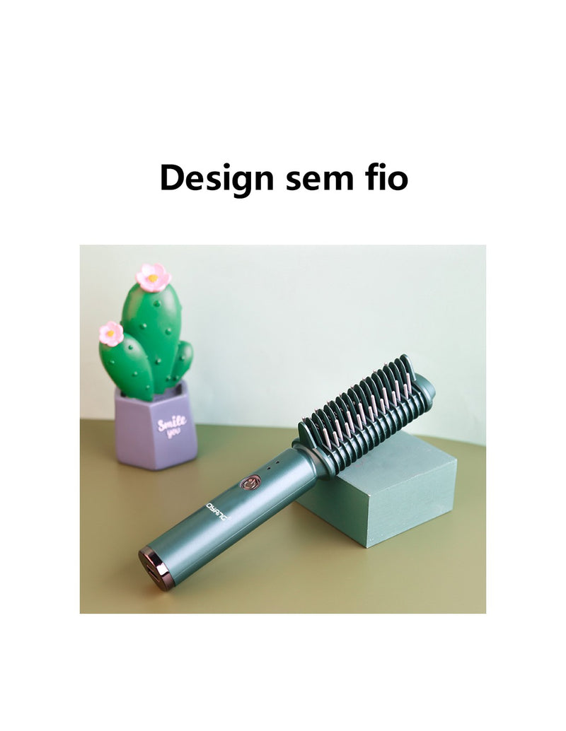 Escova Alisadora Portátil QA-T623
