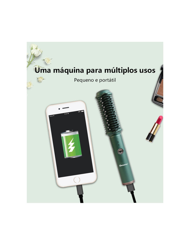 Escova Alisadora Portátil QA-T623