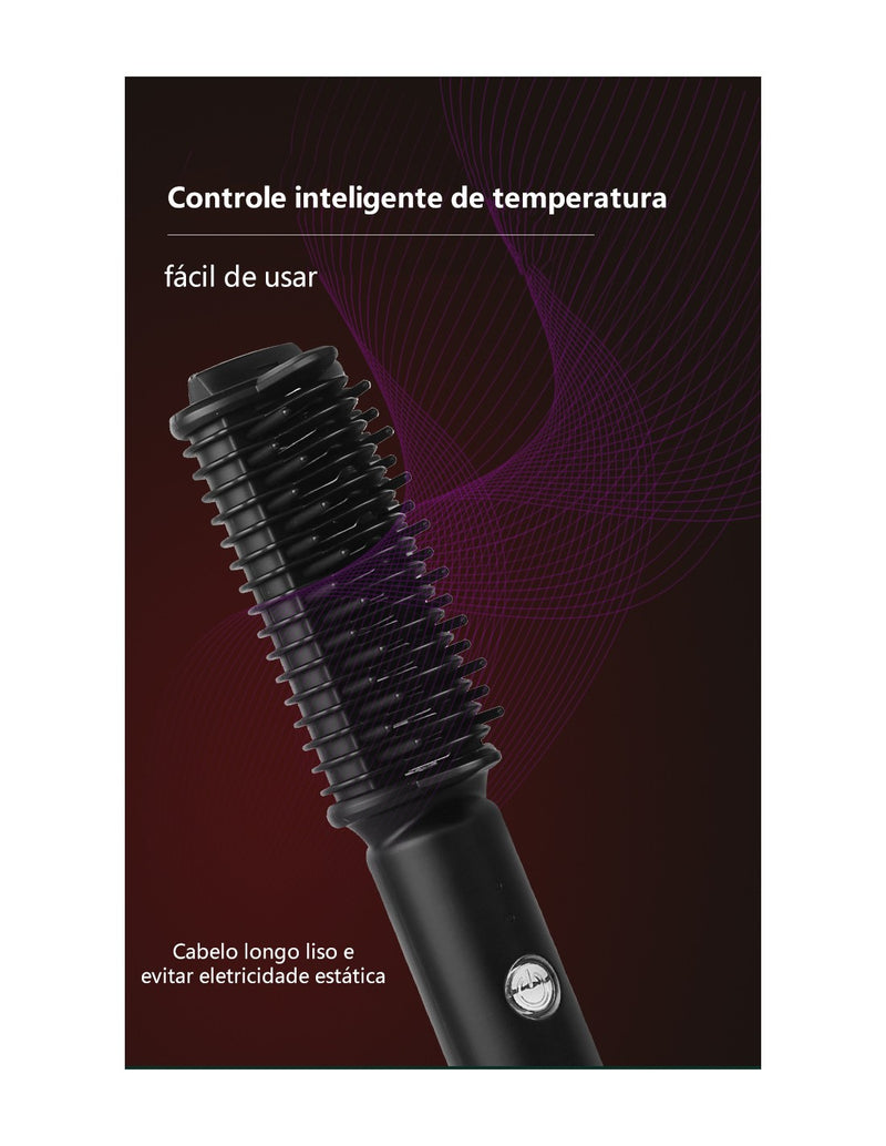 Escova Alisadora Portátil QA-T623