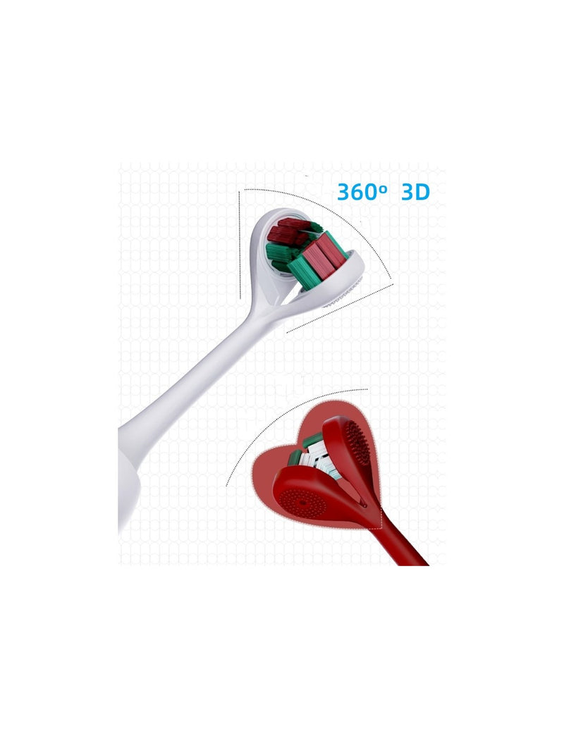 Escova de Dentes 360º Dupla