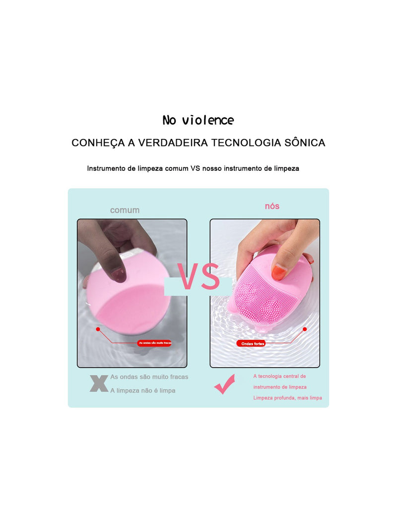 Escova de Limpeza Facial QA-T649