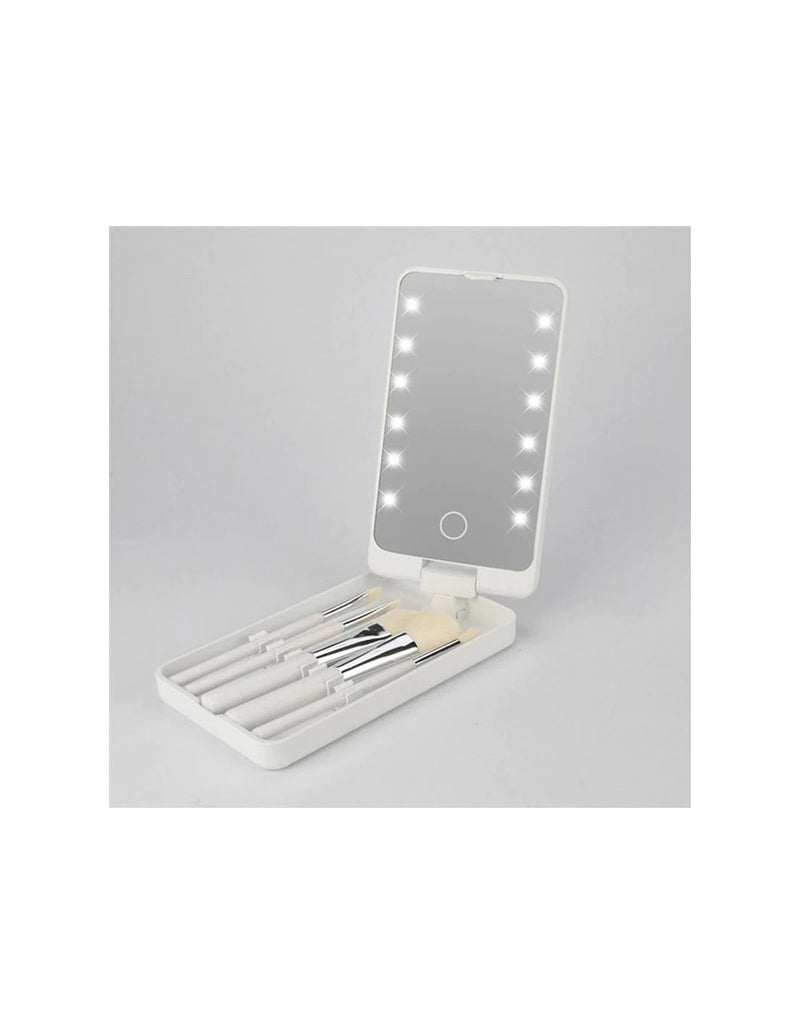Espelho LED Portátil para Maquilhagem
