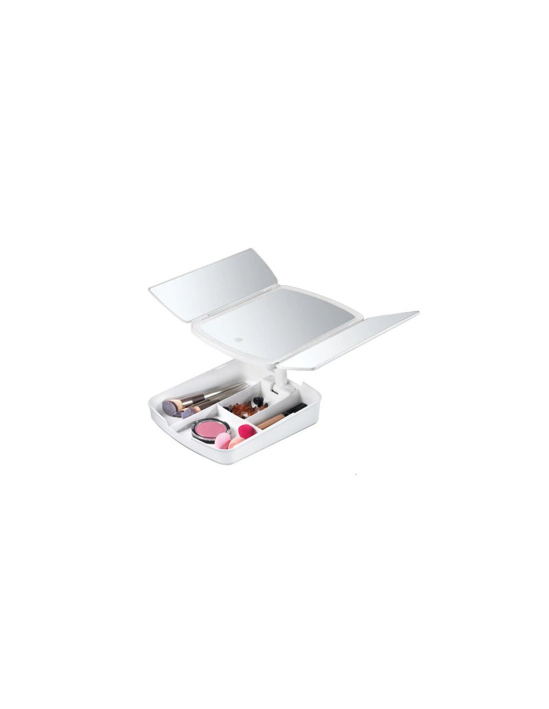 Espelho Organizador de Maquilhagem Led