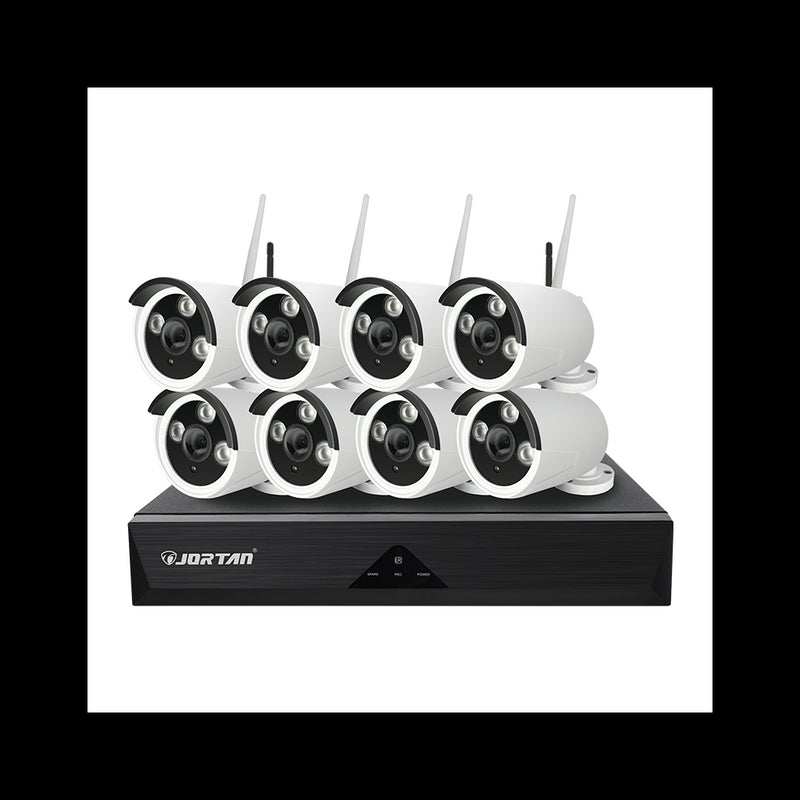Kit de Videovigilância WiFi Jortan 8 Cameras