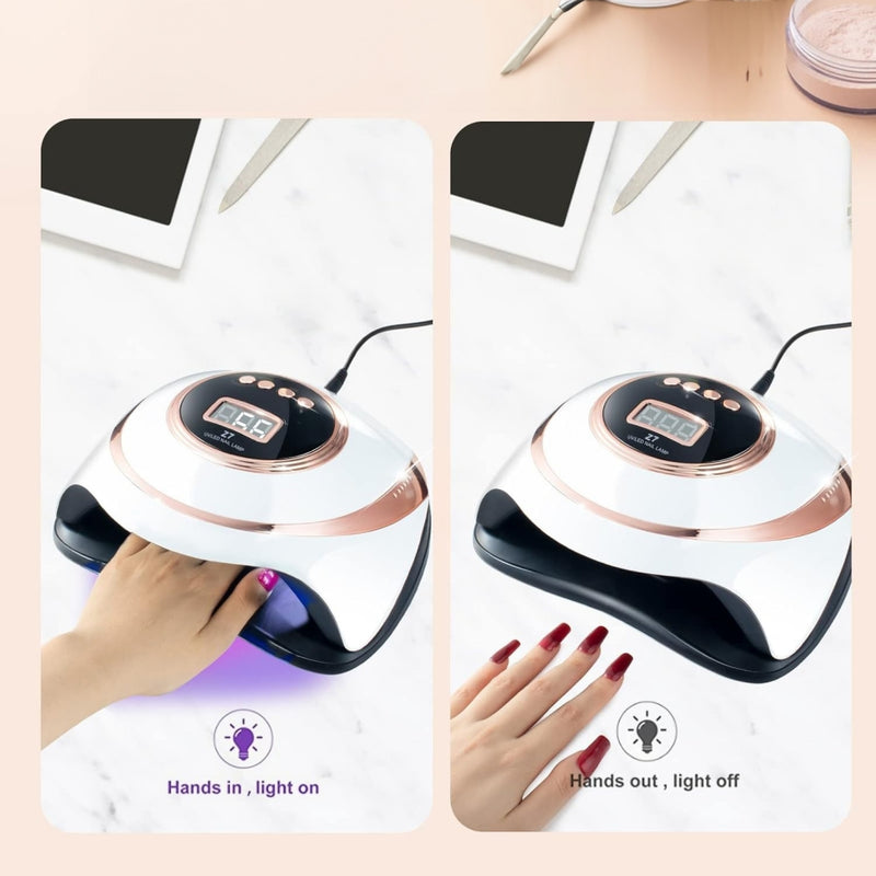 Lâmpada LED UV Unhas - 2 em 1 - Z7