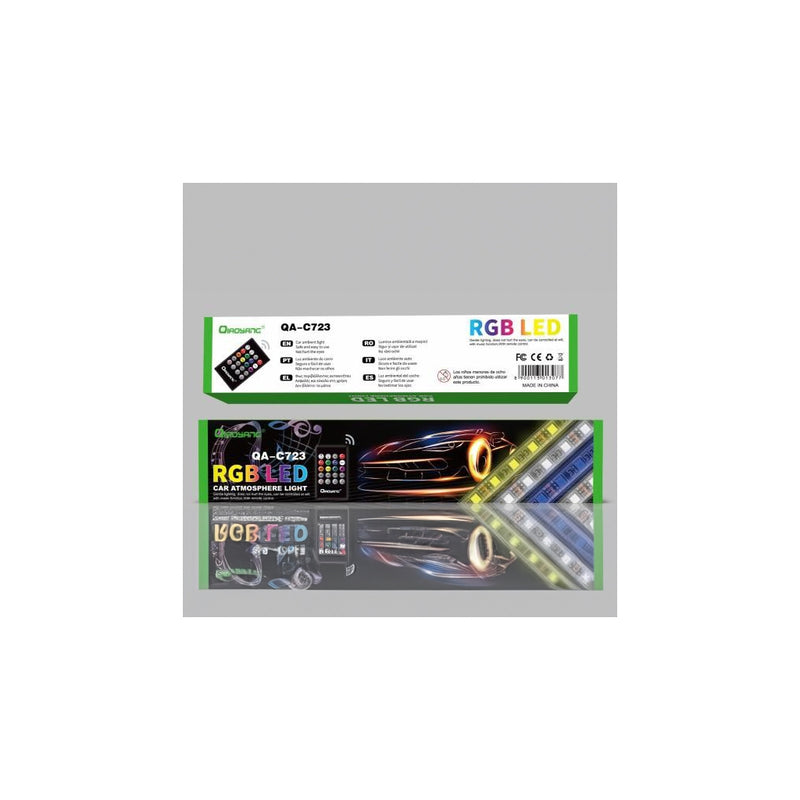 Luz Atmosférica RGB LED para Automóveis QA-C723