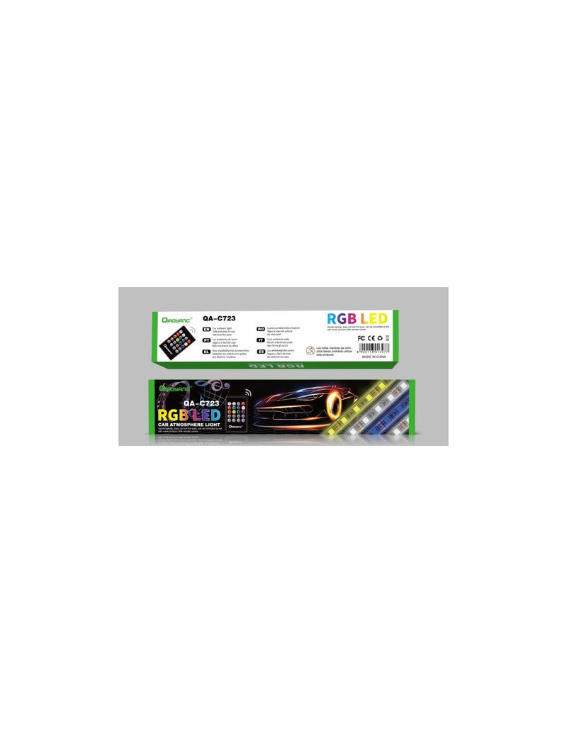 Luz Atmosférica RGB LED para Automóveis QA-C723