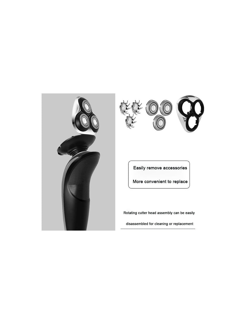 Máquina de Barbear Elétrica 4 em 1 QA-T657