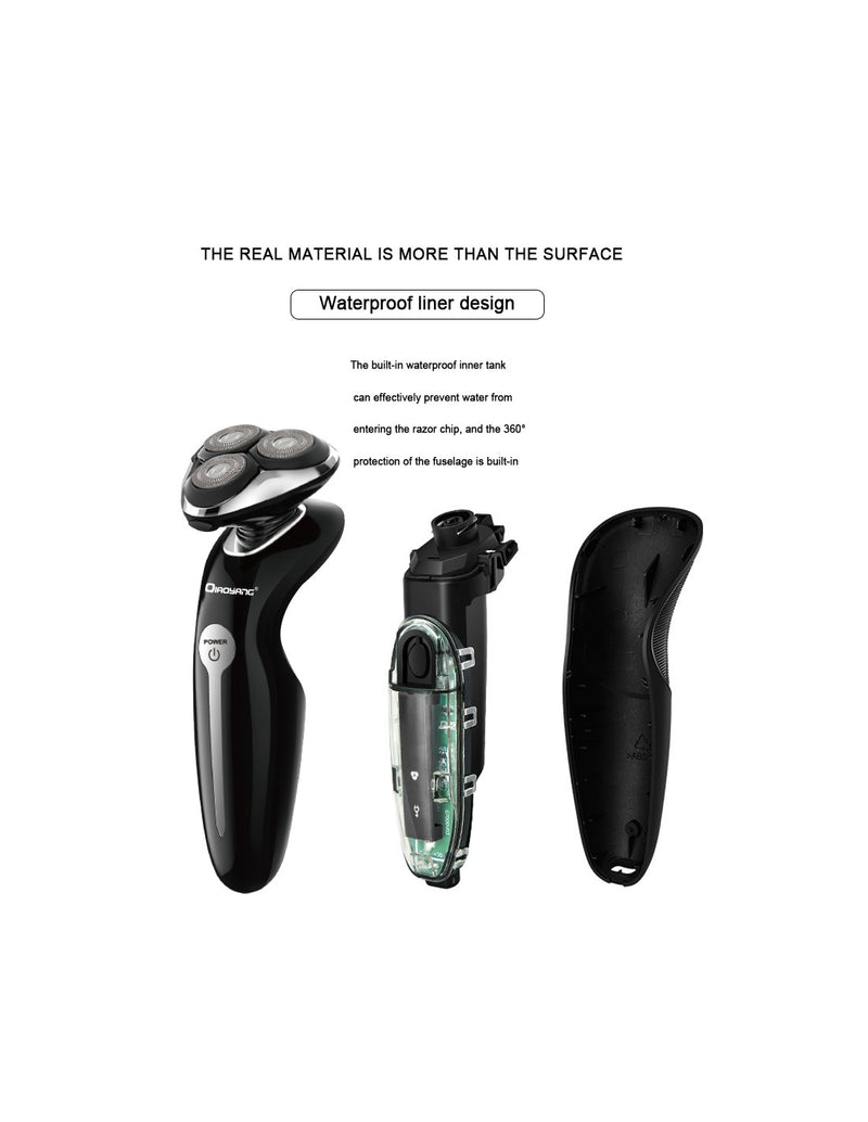 Máquina de Barbear Elétrica 4 em 1 QA-T657