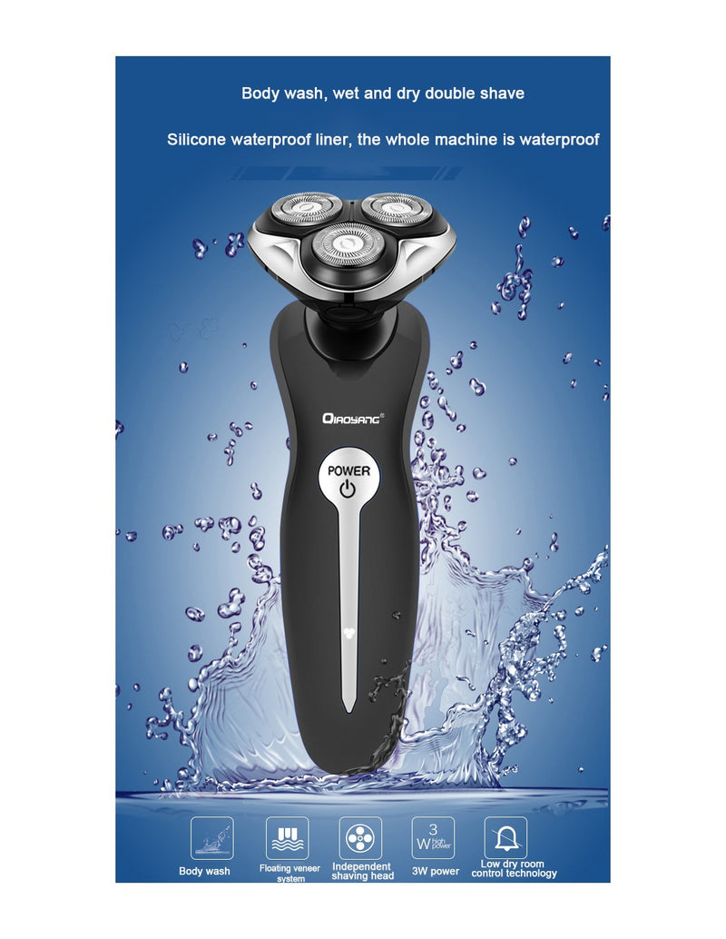 Máquina de Barbear Elétrica 4 em 1 QA-T657
