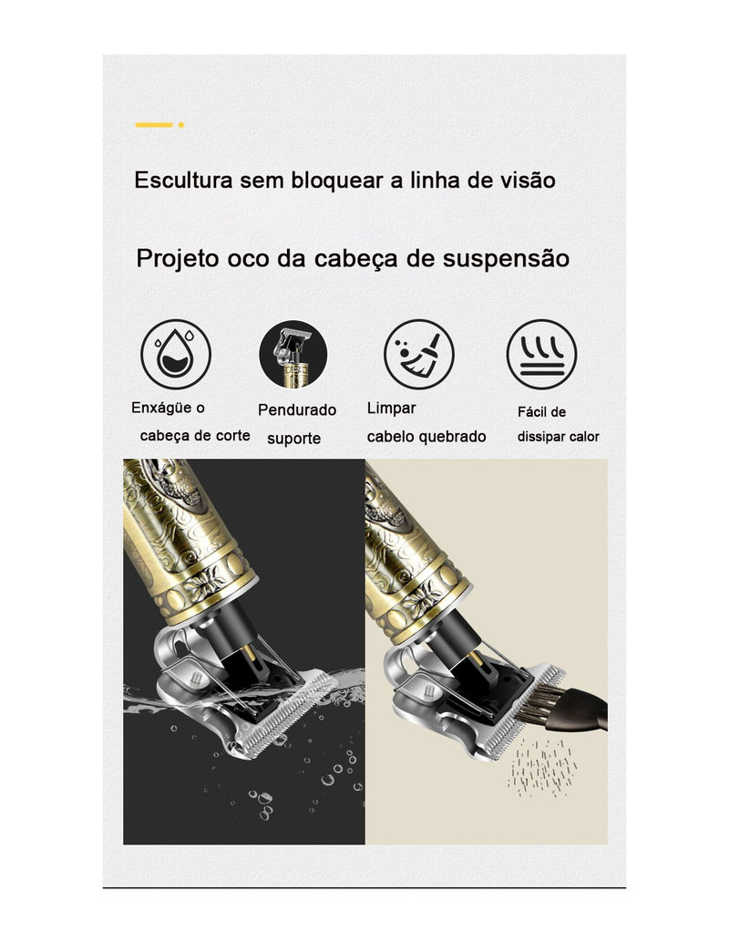 Máquina de Corte de Cabelo Buda QA-T587