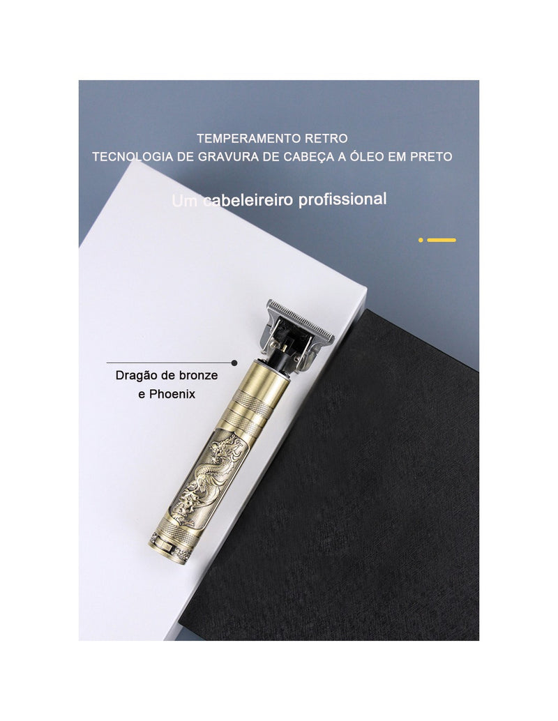 Máquina de Corte de Cabelo Profissional Hair Clipper QA-T568