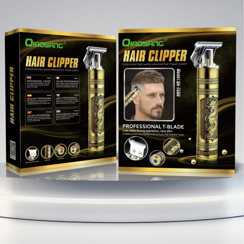 Máquina de Corte de Cabelo Profissional Hair Clipper QA-T568