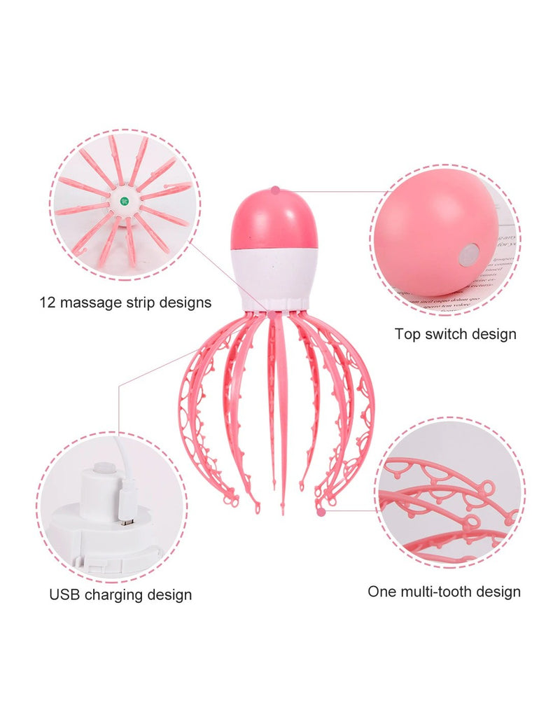 Massageador de Cabeça Vibratório