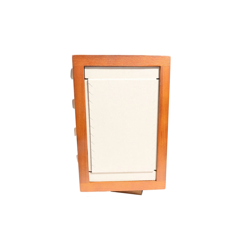 Expositor conjunto para múltiplas jóias beige