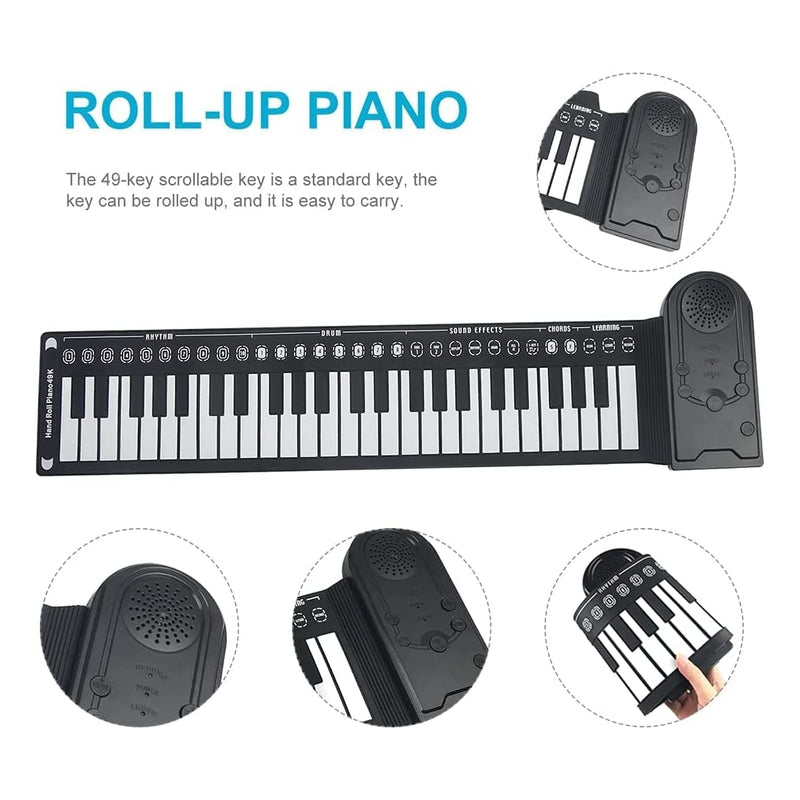 Piano de Tapete com 49 Teclas