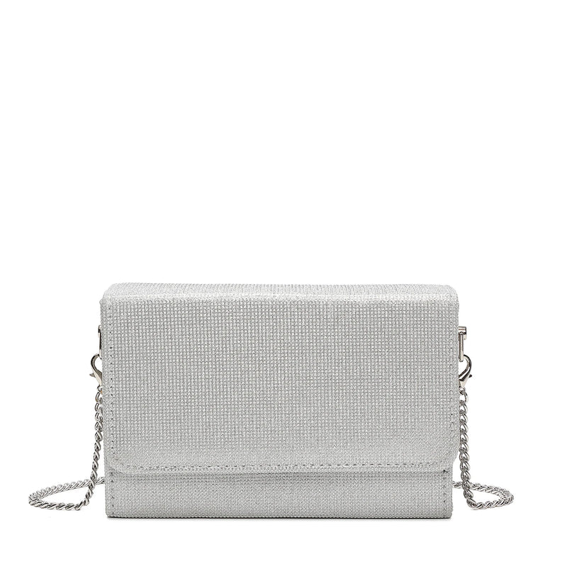 Pochette de senhora com brilhantes