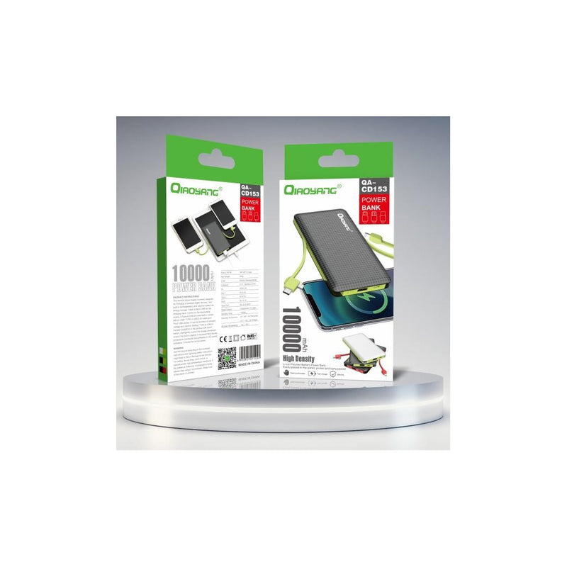 Power Bank Portátil 10.000mAh QA-CD153