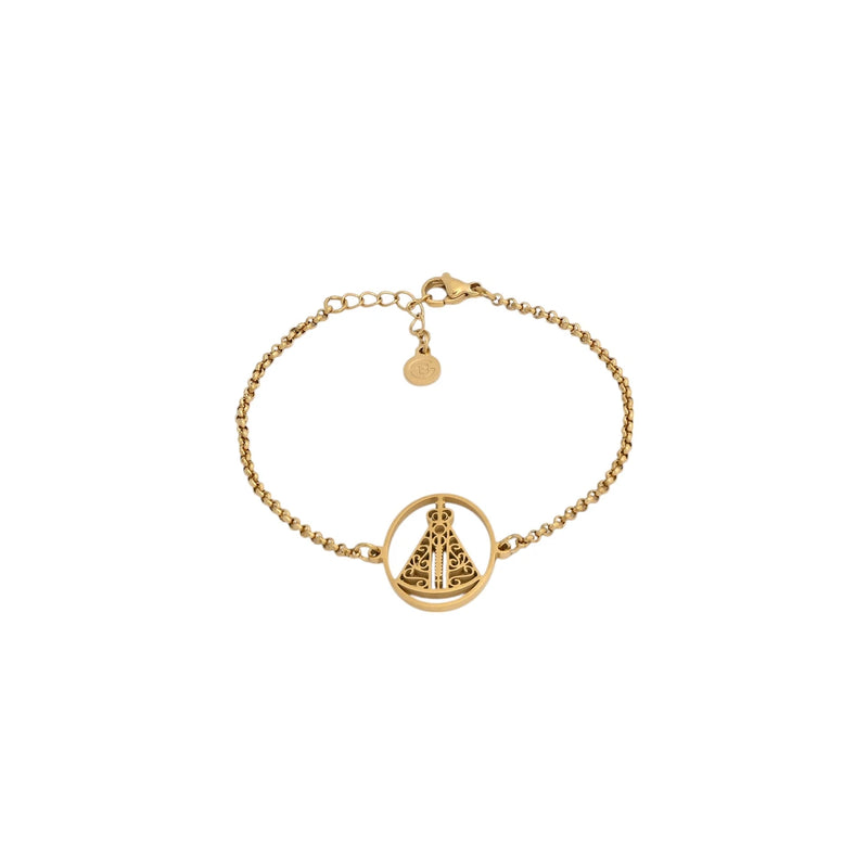 Pulseira Glamour com Nossa Senhora