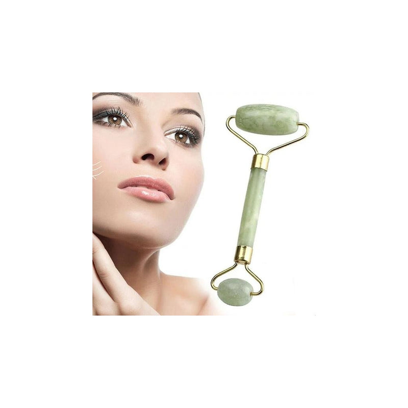 Rolo de Massagem Facial em Pedra Jade