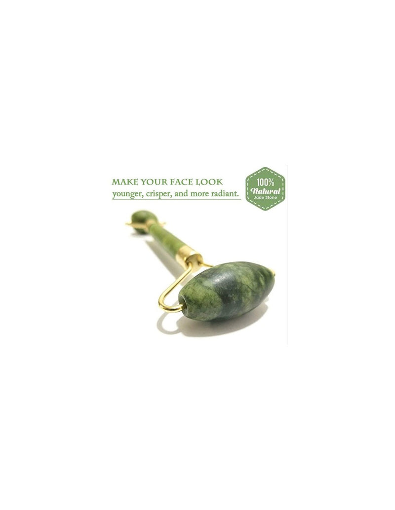 Rolo de Massagem Facial em Pedra Jade
