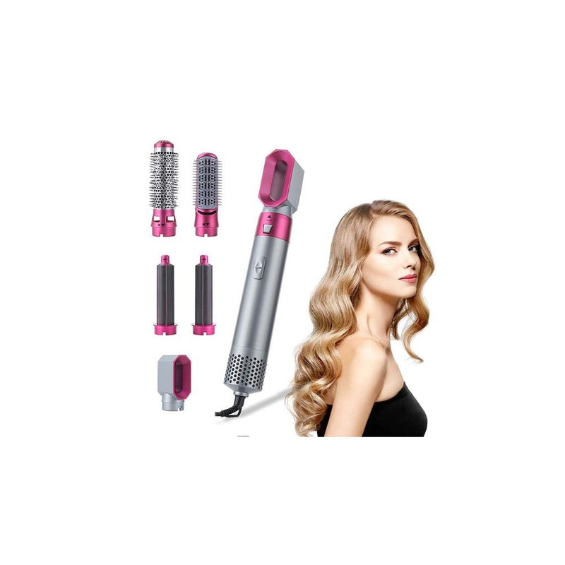 Secador de Cabelo com Bolsa 5 em 1